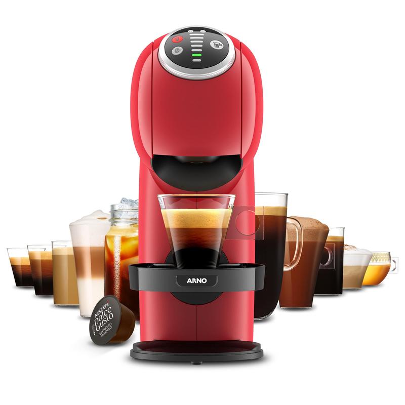 Cafeteira Nescafe Dolce Gusto Genio S Plus Vermelha 110v